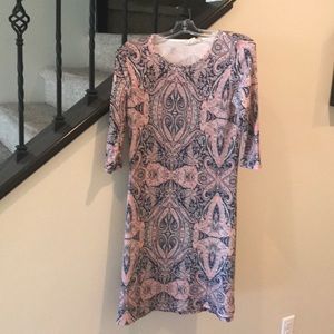 Paisley woman’s dress